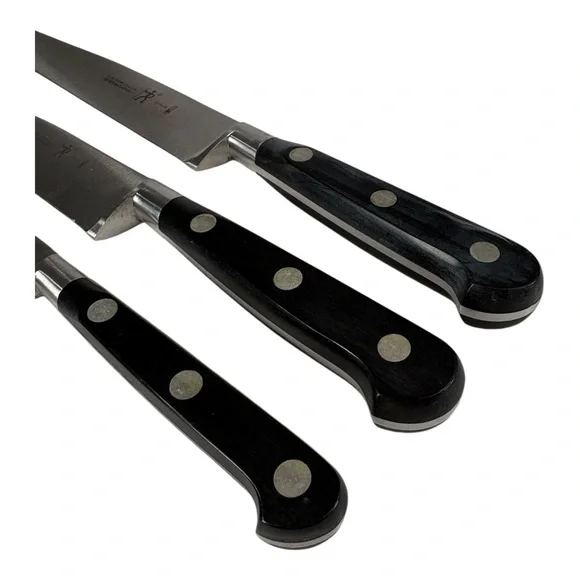 J.A. Henckels International 3-Piece Set 6" Chef 7.5" Carving 4" Paring Knives - Picture 8 of 9